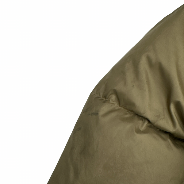 Ralph Lauren Tan 2 in 1 Zip up Puffer Jacket - Large