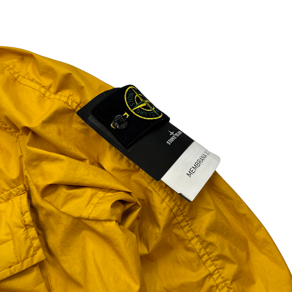 Stone Island 2017 Yellow Membrana 3L TC Multipocket Jacket - Medium