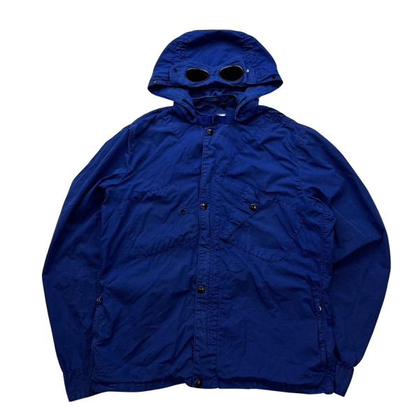 CP Company Blue 50 Fili Cotton Nylon Blend Jacket - XXL