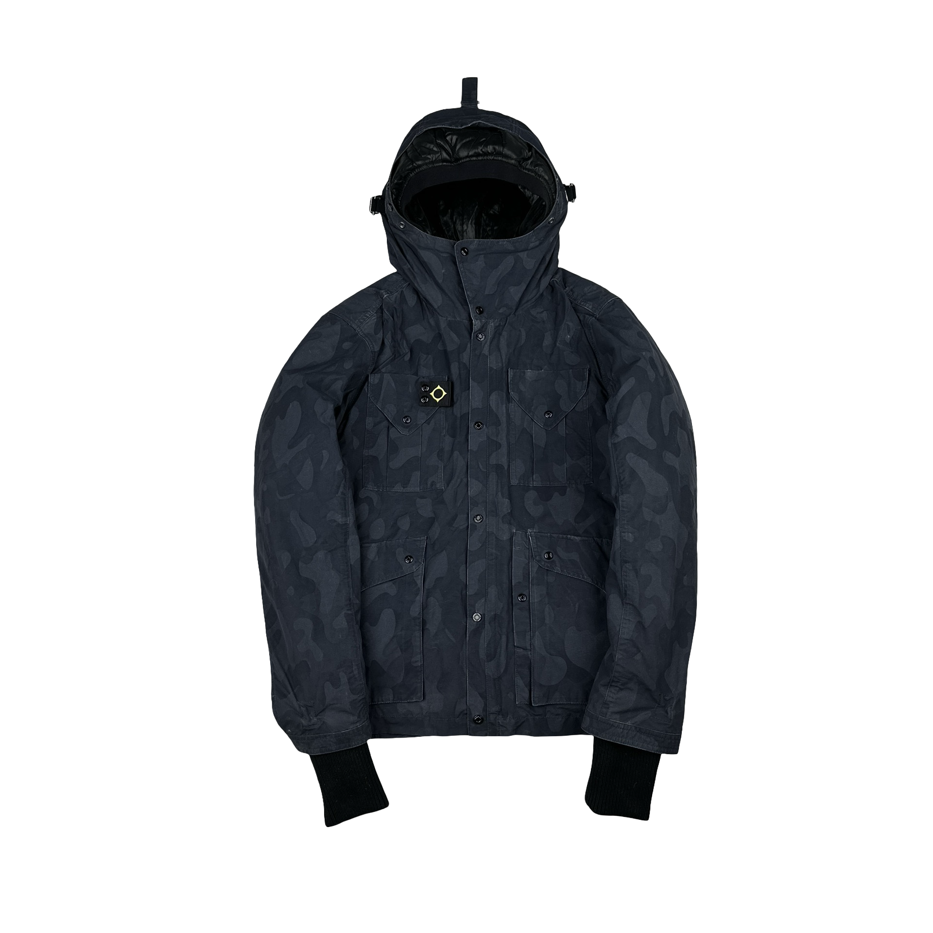 Ma Strum Navy Camo Multi Pocket Lined Jacket - Medium – Mat's Island