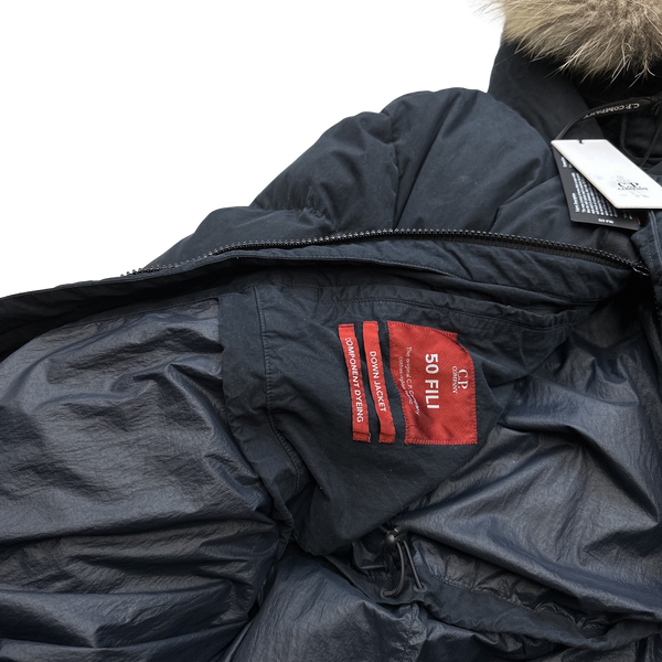 CP Company Navy 50 Fili Puffer Jacket - XXL