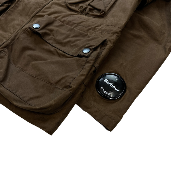 CP Company x Barbour Multi Pocket 500 Mille Waxed Jacket - XS