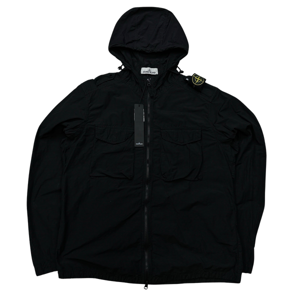 Stone island naslan light hooded overshirt online