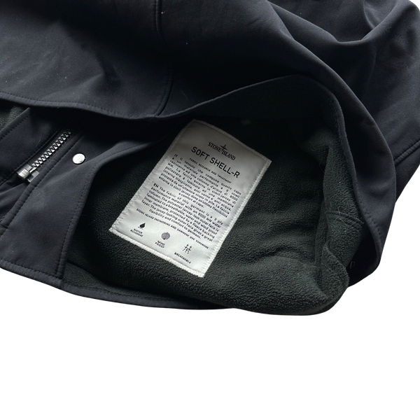 Stone Island Black 2011 Soft Shell R Jacket - Large