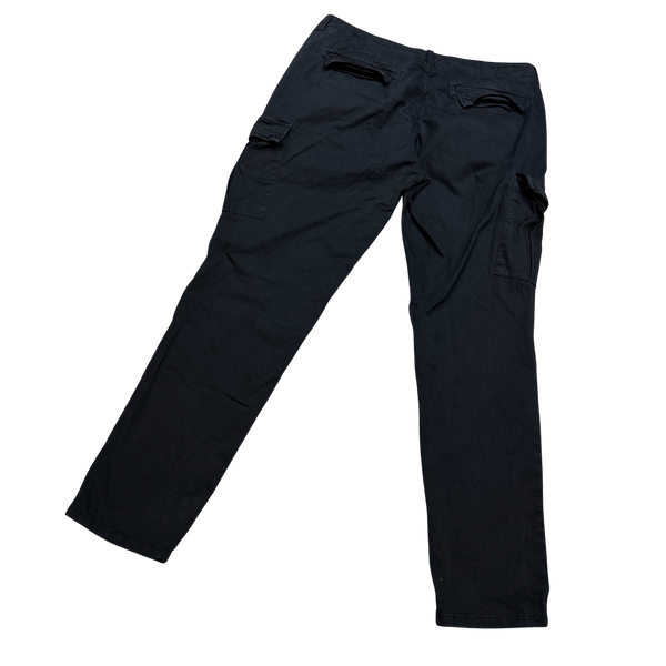 CP Company Navy Tapered Fit Cargos - 38"