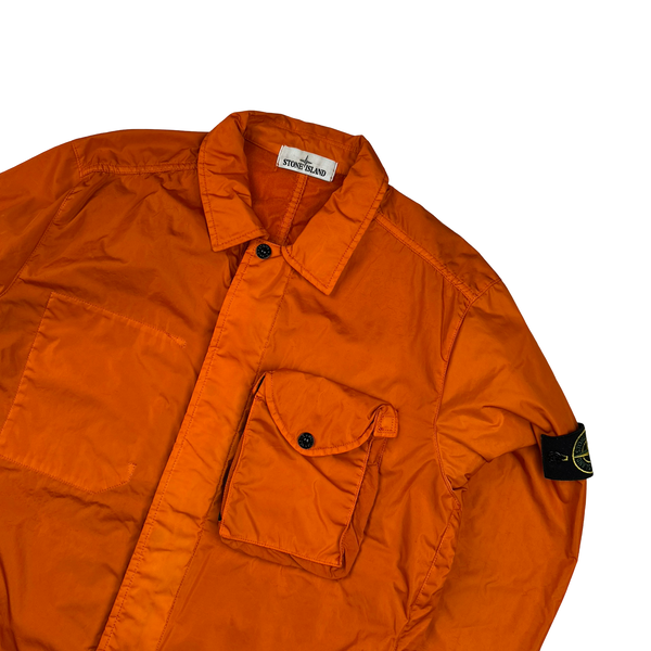 Stone Island 2015 Lamy Flock  Thick Nylon Jacket - Large