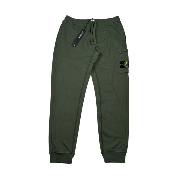 Stone Island 2024 Dark Green Jogging Bottoms - XL
