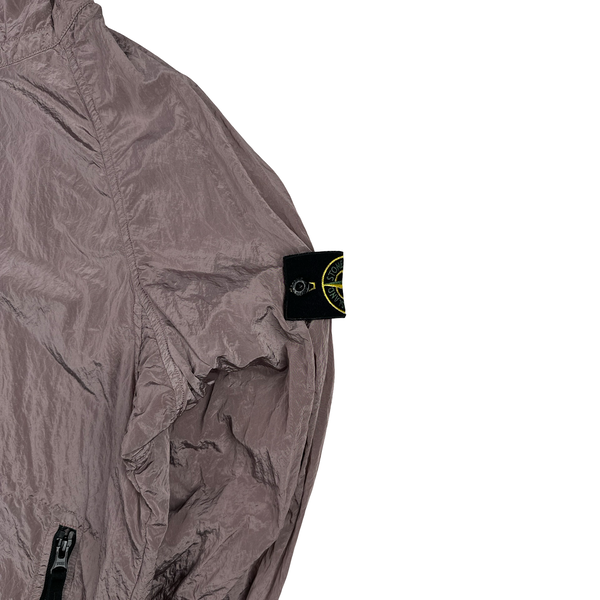 Stone Island 2018 Pink Nylon Metal Smock - Large