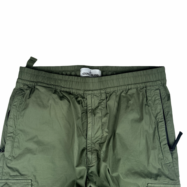 Stone Island 2020 RE T Green Cargo Trousers - 32"