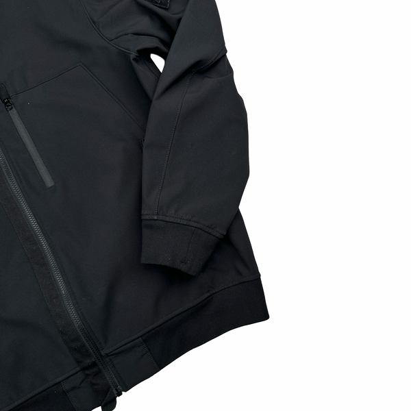 Stone Island 2018 Navy Blue Soft Shell R Jacket - XXL