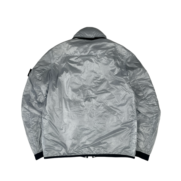 Stone Island 2018 Icey White Pertex Quantum Primaloft Jacket - Large