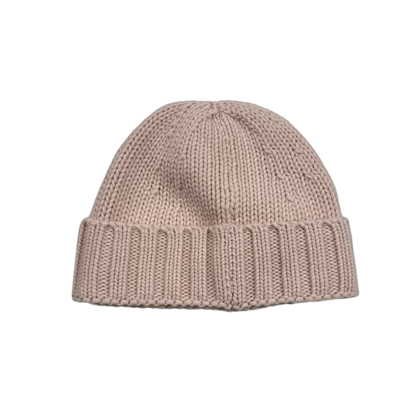 Stone Island 2019 Pink Soft Wool Patch Beanie