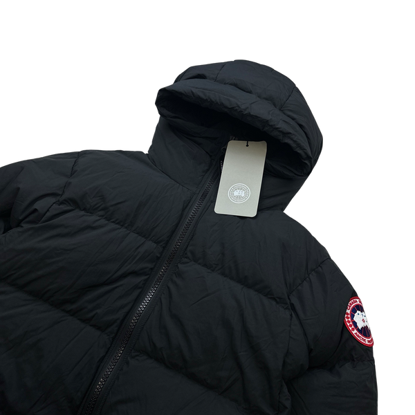 Canada Goose Black Laurence Long Puffer Parka Jacket - Small