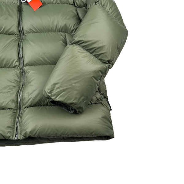 Palace 2024 Green Pertex Down Filled Blue Balaclava Puffer Jacket - Large