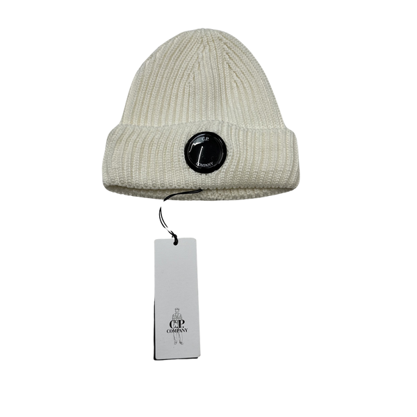 CP Company Ribbed Wool Lens Viewer Beanie