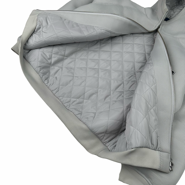 Palace Arctic Grey Mesher Fleece Jacket - Large