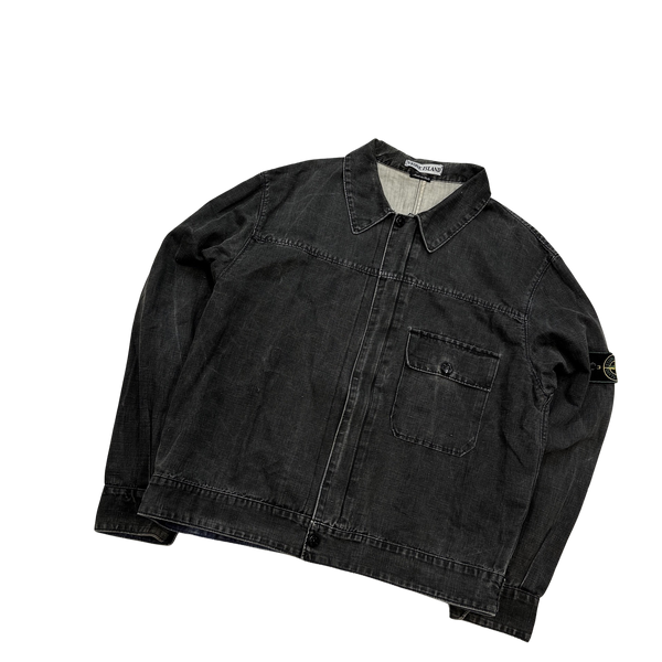 Stone Island Vintage 1997 Denim Jacket Small