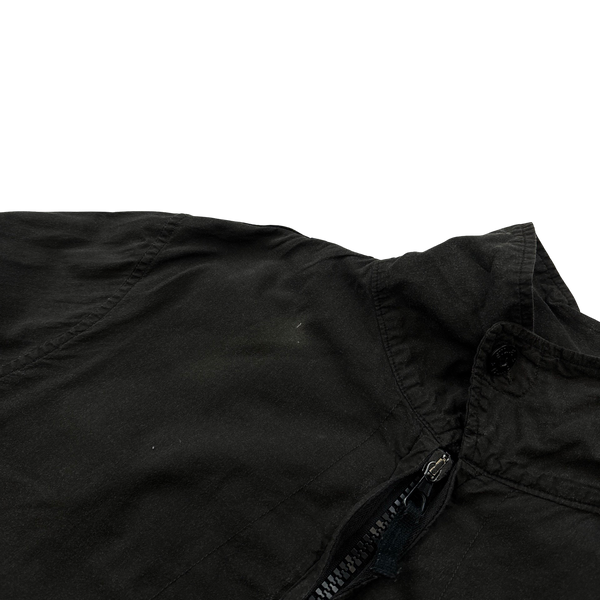 Stone Island Cotton Resin Coated Zipped Jacket - Medium