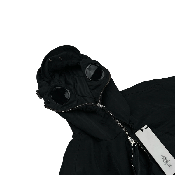 CP Company Black 50 Fili Quilted Explorer Cargo Jacket - Large