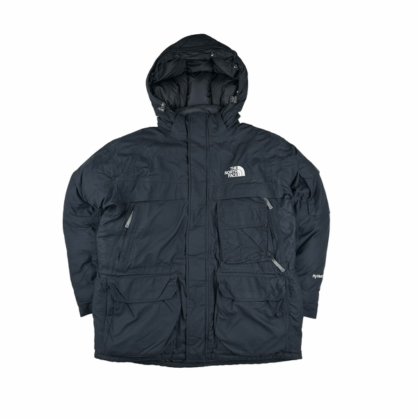 North Face Black Hyvent Down Filled Winter Jacket - XL