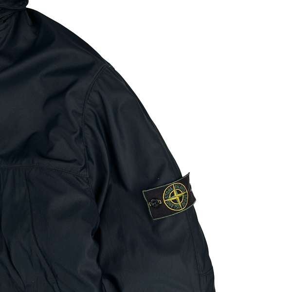 Stone Island Vintage 1996 Navy 3 In 1 Green Edged Dutch Rope Nylam Jacket - XL