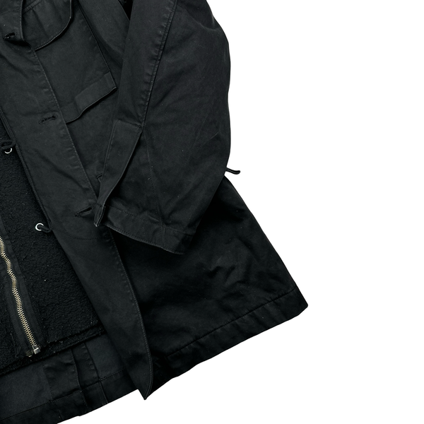 Stone Island 2005 Black Dutch Rope Cotton Jacket - XL