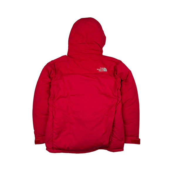 North Face Red Summit Series 700 Down Hooded Puffer Jacket - Medium