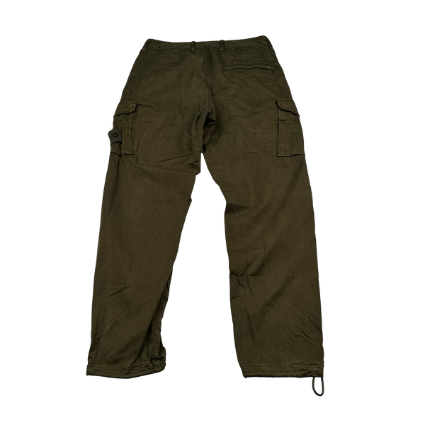 Stone Island 2020 Khaki Ghost Cotton Cargo Trousers - 30"