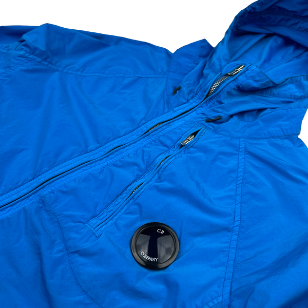 CP Company Blue Nycra Hooded Jacket - XL