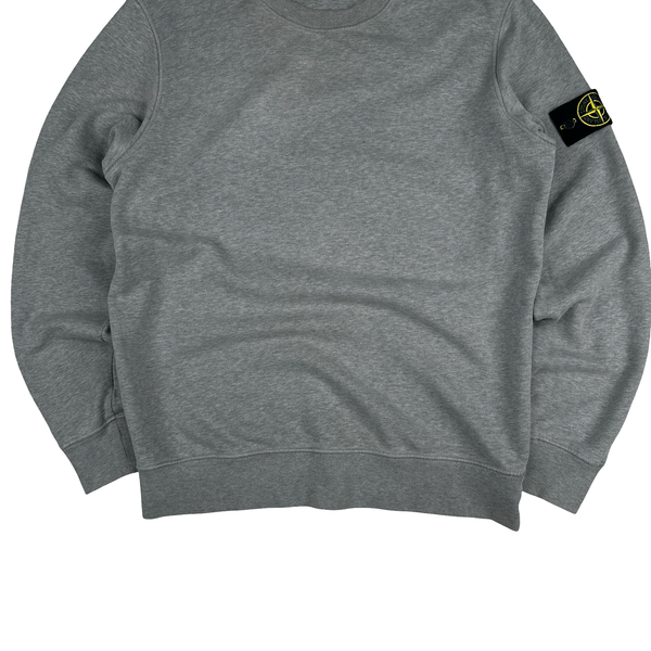 Stone Island 2020 Grey Cotton Crewneck Sweatshirt -  Large
