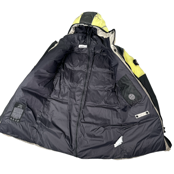 Stone Island 2016 Resin-T Shell Down Puffer Ice Jacket - Medium