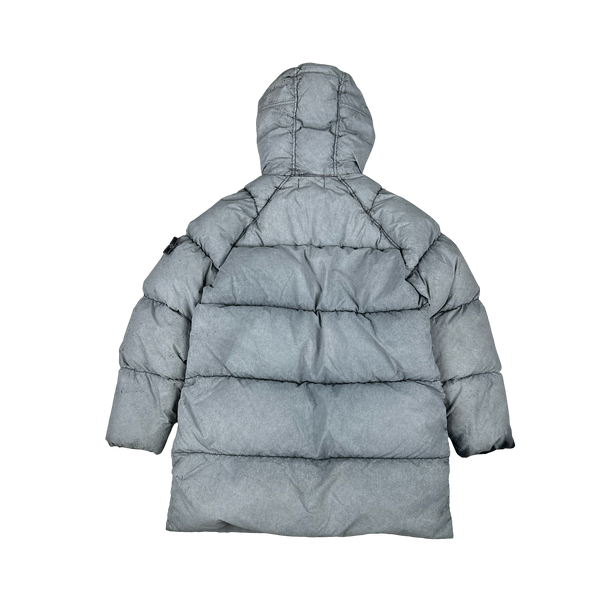 Stone Island 2017 Tela Nylon Down Dust Frost Puffer - Small