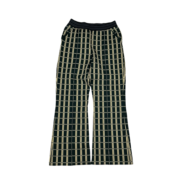 Marni Retro Grid Jacquard Zipped Bootcut Tracksuit - Large