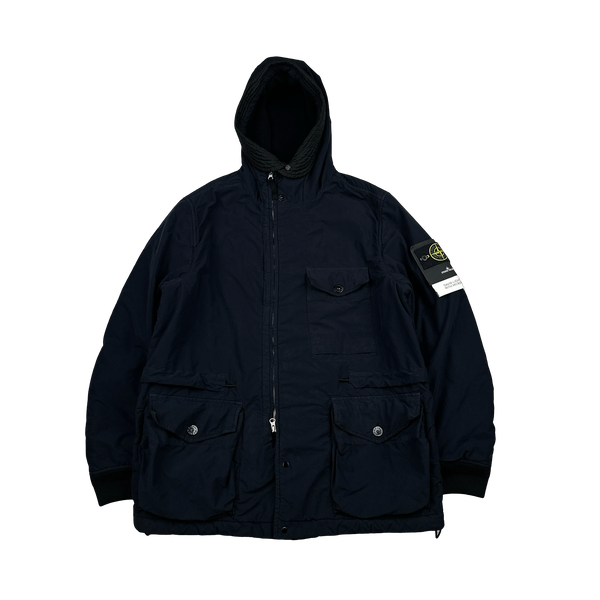 Stone Island 2022 Navy Micro Pile David TC Jacket - XL – Mat's Island