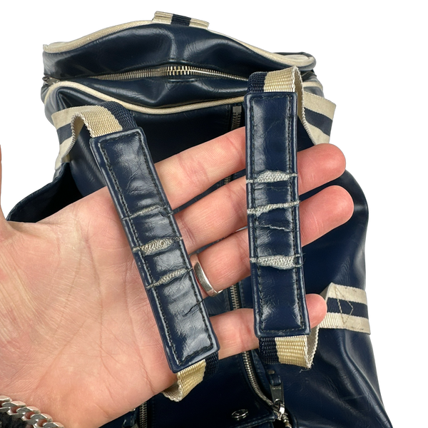 Fred Perry Leather Small Duffle / Holdall Bag