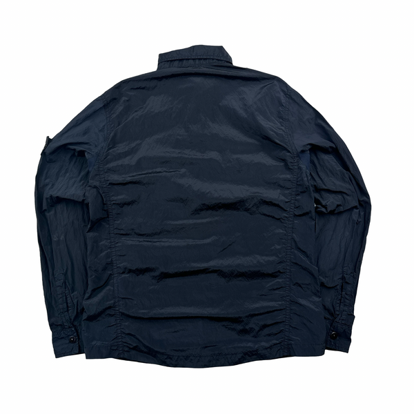 Stone Island 2018 Black Nylon Metal Overshirt - Medium – Mat's Island