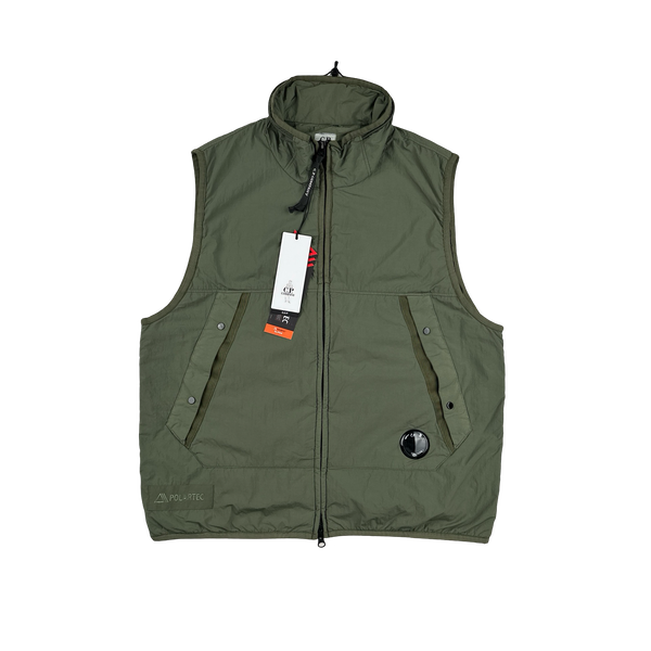 Cp company lens gilet hot sale