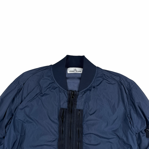 Stone Island 2017 Garment Dyed Crinkle Reps Jacket - Large