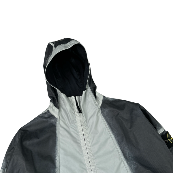 Stone Island 2023 Hand Sprayed Mussola Gommata TC Jacket - Medium