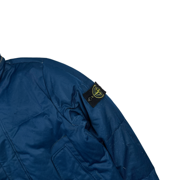 Stone Island 2009 Blue Weatherproof Down Filled Jacket - Medium