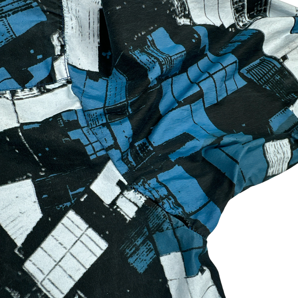 CP Company 50 Fili Patterned Camo Hooded Jacket - Large