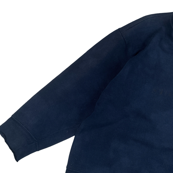 Stone Island 1995 Vintage Spellout Pullover Sweatshirt - Large