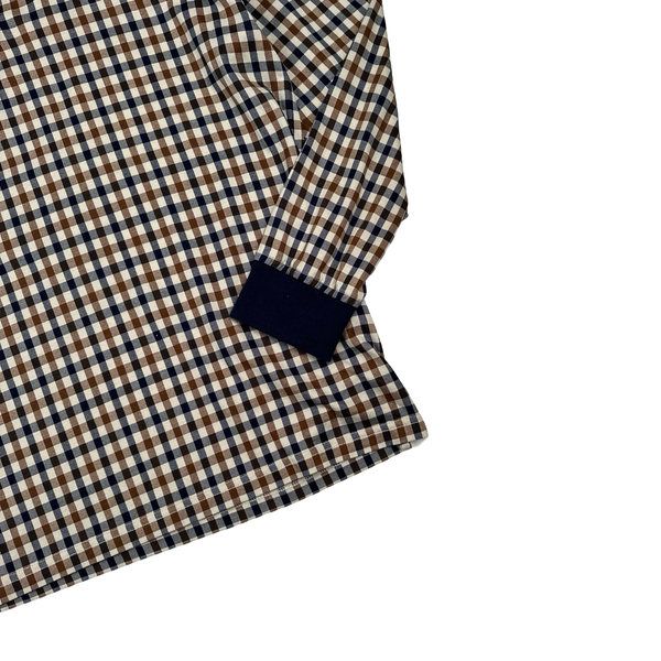 Aquascutum X Supreme Checked Longsleeve T Shirt - Large