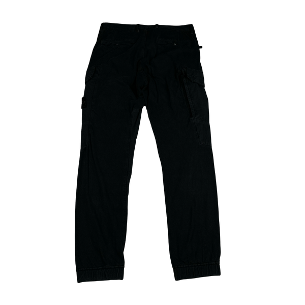 Stone Island 2016 Black Cargo Trousers - 31"