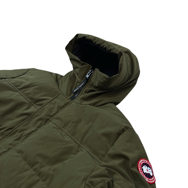 Canada Goose Khaki Premium Down Filled Hooded Puffer Parka - XXL