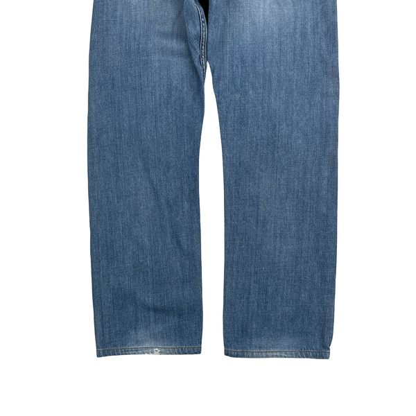 Stone Island 2010 Blue Mid Wash Regular Fit Denim Jeans - 34"