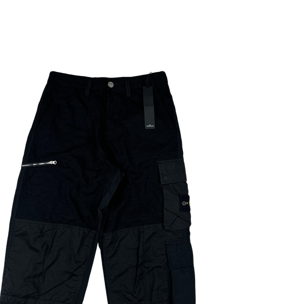 Stone Island 2023 Loose Fit Cargos Twill TC Trousers - 28"