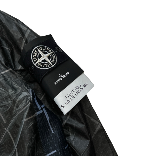 Stone Island 2017 Paper Poly House Check Jacket - Medium