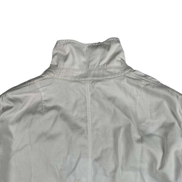 Stone Island 1998 Vintage Cotton Multi Pocket Green Edge Jacket - XL