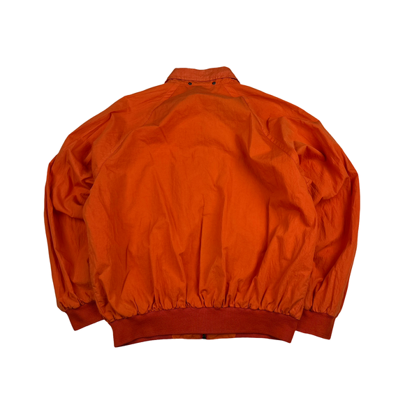 CP Company 1995 Orange Vintage Cotton HarringtonJacket - Large